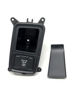 1wp34dx9aa Mopar 13-2024 Ram 1500-3500 Oem Storage Dash Power Outlet Inverter Bezel 115v / 150w