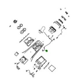 Mopar 68520009aa Transmission Shift Lever Bezel For 2021 2023 Duran Dodge