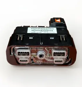 68473947ab Mopar Oem 2021-2023 Dodge Durango Center Console Dual Charging Port Usb