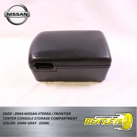 Nissan 00 01 02 03 040 2000 2002 2003 2004 Xterra Frontier Center Console Arm Rest Lid Dark Gray