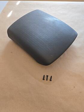Nissan 080104 2005-2012 Pathfinder Xterra Center Console Lid Armrest Vinyl Gray Oem