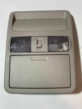 13285 Nissan 2014 - 2019 Frontier Overhead Roof Console Gray Dome Light Storage Oem