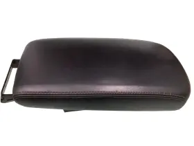 19640536f785 Nissan 09-14 Maxima Black Leather Center Console Armrest Lid Oem