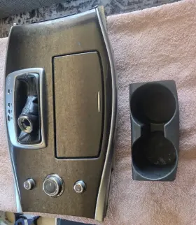 19730091298 Nissan 13-16 Infiniti Jx35 Qx60 Center Console Cup Holder Shifter Trim Panel Switches