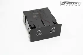 25331-7ha0a Nissan 2025-2026 Kicks Rear Center Console Usb Auxiliary Power Outlet Oem