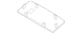26497-6ca2a Nissan Genuine Finish Panel