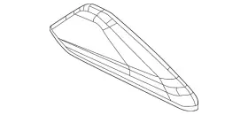 68134-6gp0b Nissan Genuine Side Panel 68134-6gp0b Nissan Genuine Side Panel