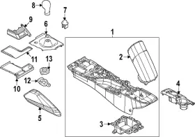 68134-6gp0c Nissan Genuine Side Panel