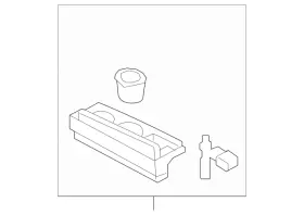 68430-6jl0c Nissan Genuine Cup Holder