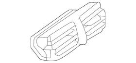 Nissan 68794-4ra0b Genuine Air Vent Grille