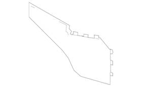 Nissan 68920-5rl0b Genuine Lower Cover