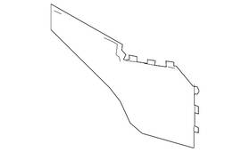 Nissan 68921-5ee0b Genuine Lower Cover