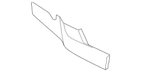 68930-6rb0a Nissan Genuine Kick Panel Trim