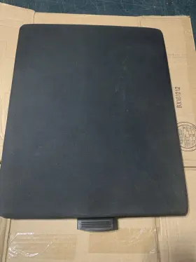 87702-ez00a Nissan Titan Front Jump Seat Armrest Console Lid Assy Black Cloth Oem 2016- 2021
