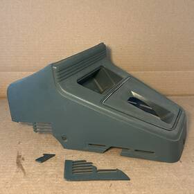 Nissan 894222-182-a1 1986 Isuzu Pickup Oem Automatic Shifter Bezel Console Coin Cubby Blue