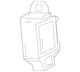 Nissan 94743-6gx0a Genuine Seat Heat Switch Mount Bracket