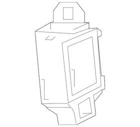 Nissan 94743-6gx1a Genuine Seat Heat Switch Mount Bracket
