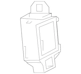 94743-6gx1a Nissan Genuine Seat Heat Switch Mount Bracket