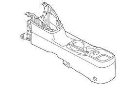 Nissan 96910-5r80b Genuine Console Assembly