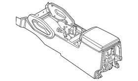 Nissan 96910-9bu6a Genuine Center Console