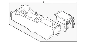 96911-6ca0b Nissan Genuine Center Console