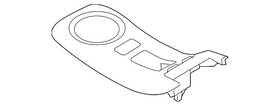 Nissan 96915-6wk1a Genuine Shift Panel