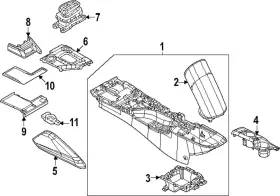 96920-6gp0a Nissan Genuine Armrest Door