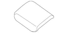 Nissan 96920-9a40a Genuine Armrest