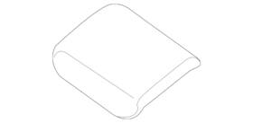 Nissan 96920-9pj1b Genuine Armrest
