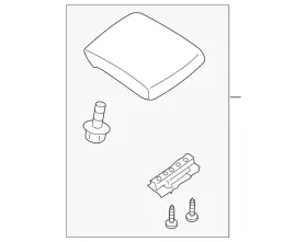 96920-zs00a Nissan Genuine Console Lid