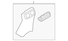 Nissan 96930-5ha2b Genuine Rear Trim Panel