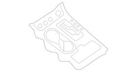 Nissan 96941-5aa2f Genuine Finish Panel