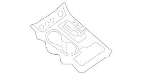96941-5aa2f Nissan Genuine Finish Panel