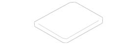 Nissan 96973-6ca0a Genuine Tray Mat
