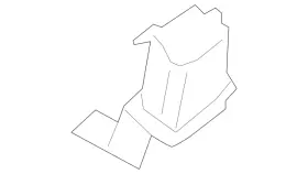 96990-3sg0a Nissan Genuine Center Console Rear Bracket