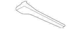 Nissan 96992-6ca0a Genuine Console Trim Panel