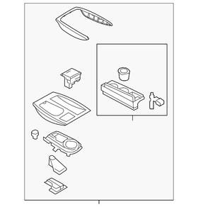 Nissan K6941-1a62a Genuine Finish Panel