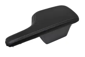 T99e9-5ee0a Nissan 2020-2022 Versa Center Console Black Leather Armrest Lid Assembly Oem