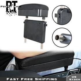 Nurniacl Pt2192990tr Universal Car Armrest Box Elbow Support Adjustable Center Console Blk
