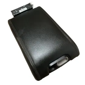 9l3z-1506024-cd Oem 2009 09 Ford F-150 F150 Floor Center Console Armrest Lid Black Leather 10 11 12