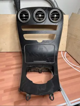 A2056805507 Oem 2015 - 2017 Mercedes C300 W205 Center Console Wood Trim Bezel Cover Panel