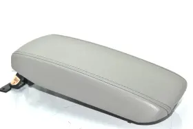 C170113 Oem 2017-2020 Hyundai Elantra Center Console Leather Armrest With Slide Gray