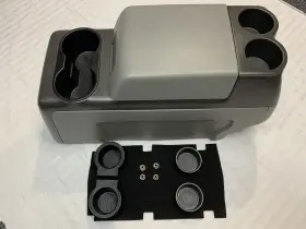 4l34-15045a06-bt32nc Oem Ford 2004 - 2008 F-150 F150 Stand Alone Center Console Assembly Gray
