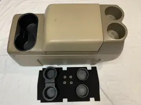 9l34-15045a06-ac32nc Oem Ford 2004 - 2008 F-150 F150 Stand Alone Center Console Assembly Tan