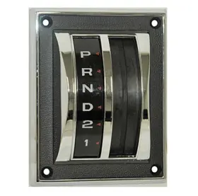 7d443c Oer Authorized 1967-68 Ford Mustang Floor Shifter Selector Bezel Automatic Transmission