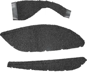 Mb552501 Oer Authorized 1966-70 Mopar B-body With Automatic Transmission Black Loop Console Carpet Set