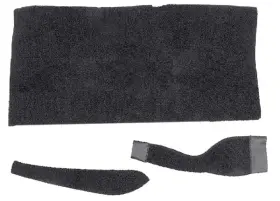 Mb553501 Oer Authorized 1966-70 Mopar B-body With Manual Transmission Black Loop Console Carpet Set