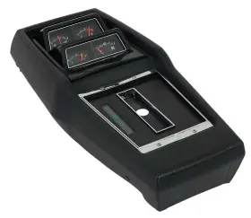 R687204 Oer 1968-72 Chevy Ii Nova Console Assembly At Turbo With Gauges