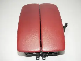 51169271149 Original Factory Genuine Center Console Middle Armrest Arm Rest Leather Pad Oem Bmw E70 E71 Red