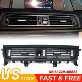 Oxilam Cfkgs-f10-10-15 Front Air Grille Center Dash Ac Vent Fits For Bmw F10 F11 F18 5 Series 550i 535i